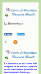 Mobile Screenshot of carmenbenitobioestetica.com
